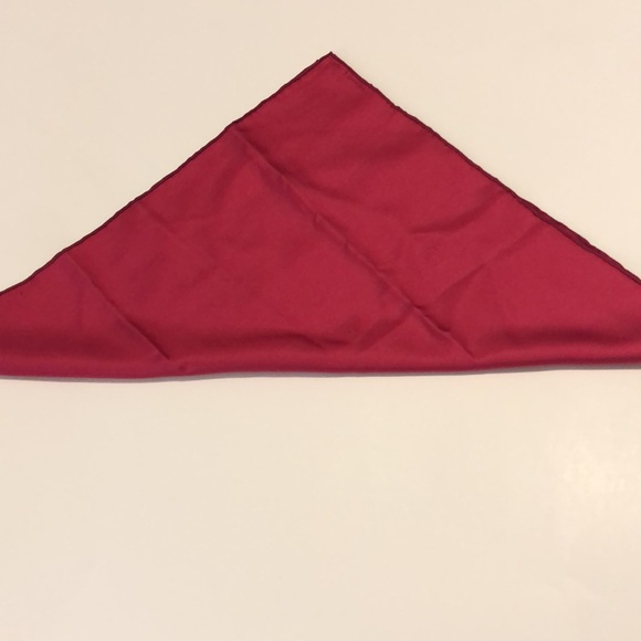 Hermes Pocket Square- magenta - Picture 7 of 9